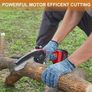 Mini Chainsaw 6 Inch Cordless-Chainsaw with 2 3000mAh Battery 24V Electric Chainsaw with Oiler System and Security Lock Handheld Small Chain Saw for Wood Cutting Tree Trimming Gardening (FREE POSTAGE) Image 3