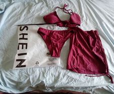 NEW Shein bikini 3 piece set small