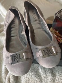 Betty Suede Ballerina shoes from Ralph Lauren. Size UK6.5 EU40. NEW