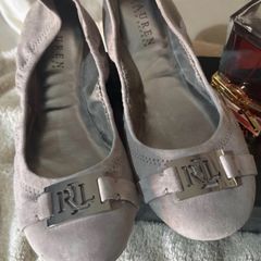 Betty Suede Ballerina shoes from Ralph Lauren. Size UK6.5 EU40. NEW