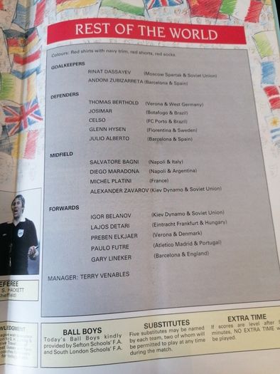 football league programme