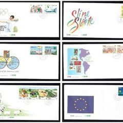 Collection 1992 Ireland Commemorative Stamps An Post First Day Cover (FDC). Collection of 12 covers.