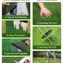 Artificial Grass, 30mm Pile Height Astro Turf, 2 x 3m Fake Grass Image 6