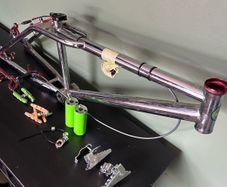 1998 kuwahara bmx frame