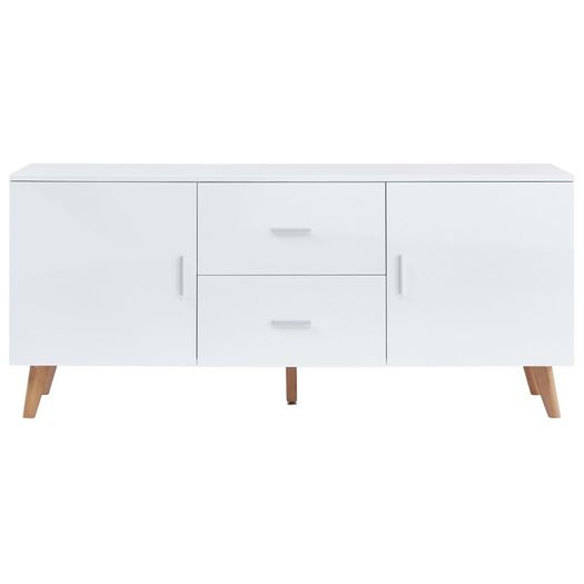 Sideboard White 160x40x70 cm MDF