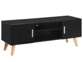 TV Cabinet Black 120x40x46 cm MDF