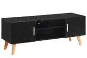 TV Cabinet Black 120x40x46 cm MDF
