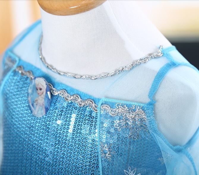 New Frozen Princess Elsa Fancy Dress 5-6 Yrs