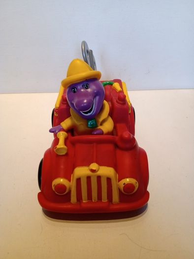 Barney the Dinosaur and Friends Wind Up Car 1994