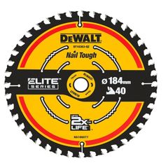 DeWalt DT10303 184mm 40T Extreme Framing Circular Saw Blade