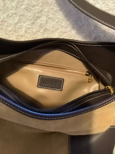 Loewe shoulder bag / suede leather/ new