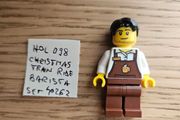 lego hol098 christmas train ride barista, set 40262