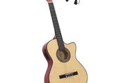 Western Classical Cutaway Guitar with Equalizer and 6 Strings