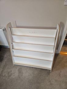 Kids Bookcase, Childrens Storage Shelves, Magazine Rack.