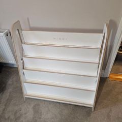Kids Bookcase, Childrens Storage Shelves, Magazine Rack.