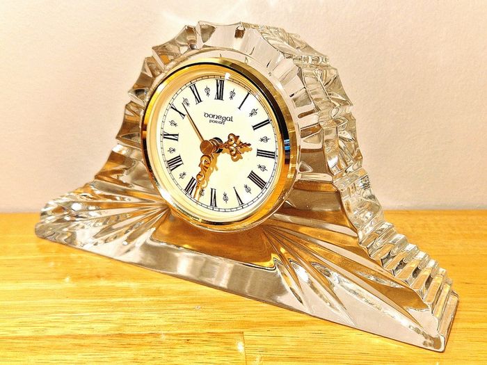 Crystal Mantel Style Clock DONEGAL PARIAN