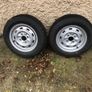 Trailer Wheels x2 Image 4