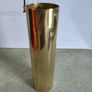 Decorative  brass. Simple design As Army Shell / tub Case Vase. or the other side as  tealight candle holder, Image 8