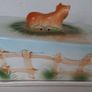 New Jersey cow collectable vintage butter dish Image 2