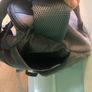 Kaukko grey canvas denim duffel bag backpack rucksack with laptop compartment Image 5