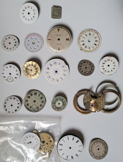 Lot of 60 Ladies Wrist movements incl: Rolex Unicorn Prima