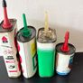 Job lot of 4 Vintage Oil Cans Image 6