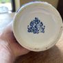 Blue and Willow porcelain jug with coat of arms Image 5