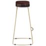 Gavin Bar Stools 2 pcs Solid Mango Wood Image 5