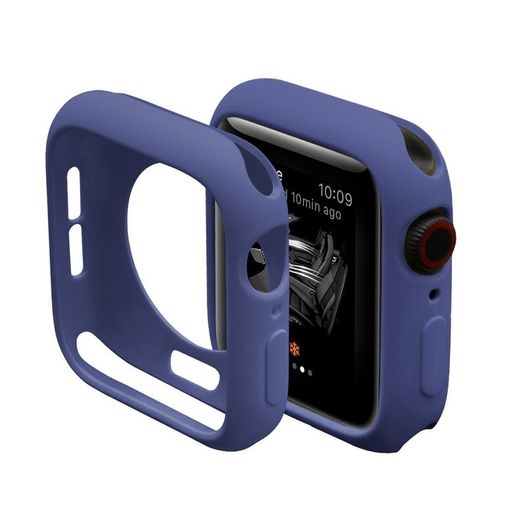 Case Cover For Apple Watch 4 5 6 SE 44mm Cover For iWatch Bumper 44mm Candy Color TPU Protector Ultra-thin Frame cover