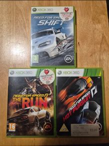 Xbox 360 Need for Speed Games Bundle 3 Games
