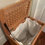 Wooden Lattice Laundry Hamper Image 3