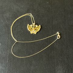 silver necklace