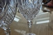 Wine glasses 2 Crystal Darques and 2 Galway glasses