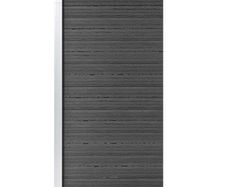 Fence Panel WPC 95x186 cm Black