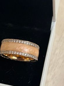 Pandora Mother Of Pearl Ring