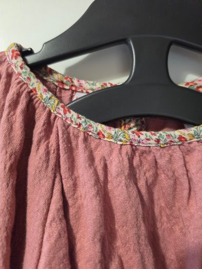 Zara girls dusty pink blouse - age 5