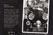 2014 Alderney Life of Ian Fleming 1908-1964 (Author of James Bond Series) showing as a Motor Enthusiast Commemorative Stamp Miniature Sheet Mint Never Hinged