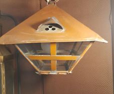 Handmade Copper Hall Lantern
