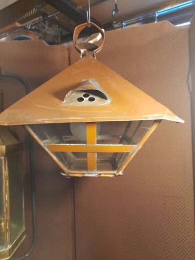 Handmade Copper Hall Lantern