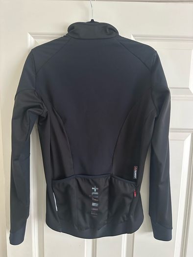 rh+ Black Cycling Jacket Womens - Size Medium