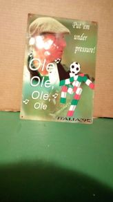 Italia 90 Jack Charlton sign, Jackie's army, memorabilia tin metal sign