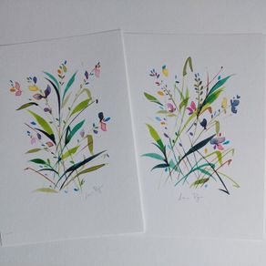 Two Original Watercolour Paintings