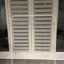 White Metal Clothes Rack / Garment Rail (IKEA Mulig Style) - Excellent Condition Image 2