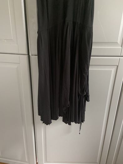 All saints drape detail wrap dress