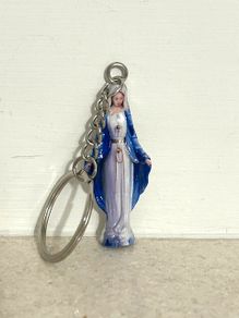 Virgin Mary Keyring
