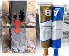 Magic Repair Glue AB Metal Cast DIY Iron Repairing Adhesive Heat Resistance Cold Weld Metal Repair Adhesive Agent Caster Glue