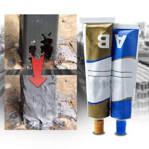 Magic Repair Glue AB Metal Cast DIY Iron Repairing Adhesive Heat Resistance Cold Weld Metal Repair Adhesive Agent Caster Glue