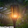 Solar Lights Outdoor Garden, 4 Pack 33LED Waterproof Solar Flickering Dancing Flame Pathway Lights, Dusk to Dawn Auto On and Off for Garden Patio Deck Yard Driveway Pathway (FREE POSTAGE) Image 3