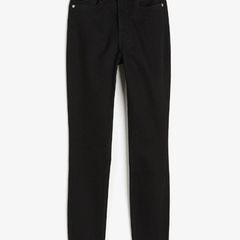 Pull & Bear high waist black denim tight jeans - size 8