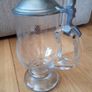 Vintage Glass Beer Stein / Tankard Image 4